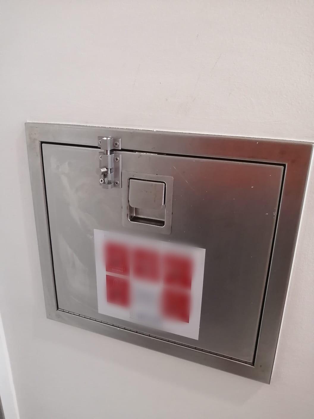 Unlock & Rubbish Chute Latch Installation At Punggol Central