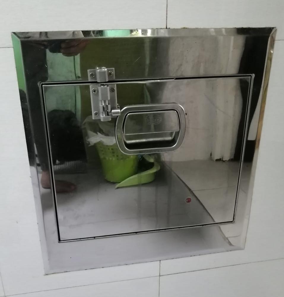 Unlock & Install Rubbish Chute Latch At Hoy Fatt
