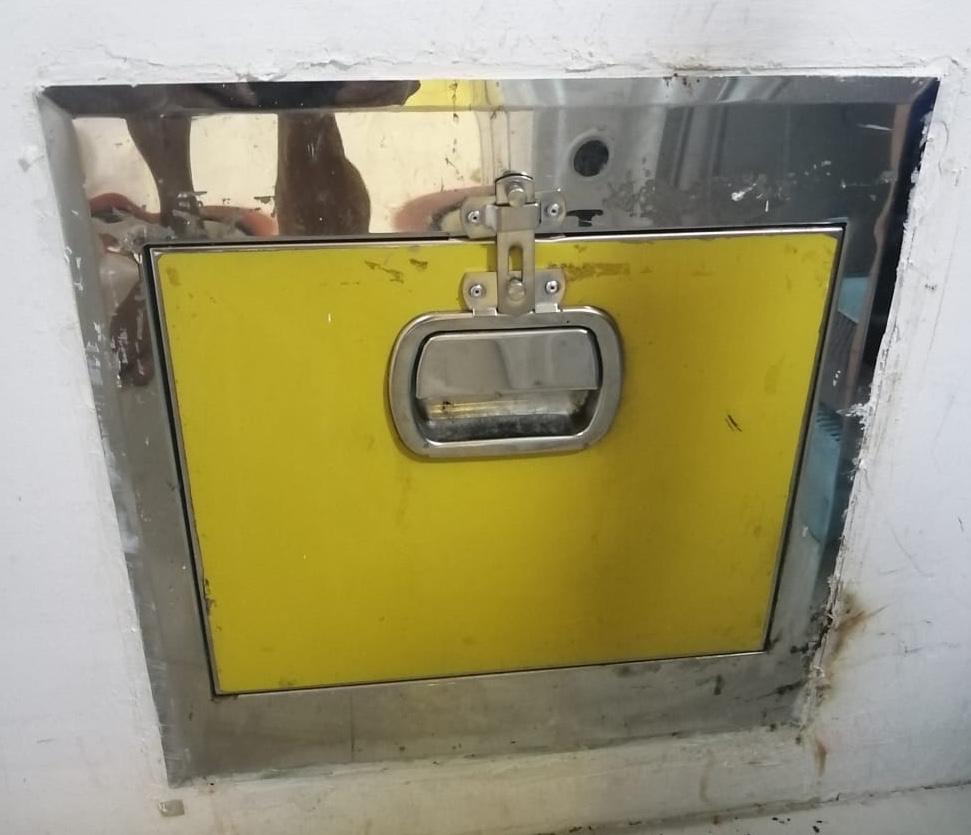 Unlock And Install Rubbish Chute Latch In Ang Mo Kio