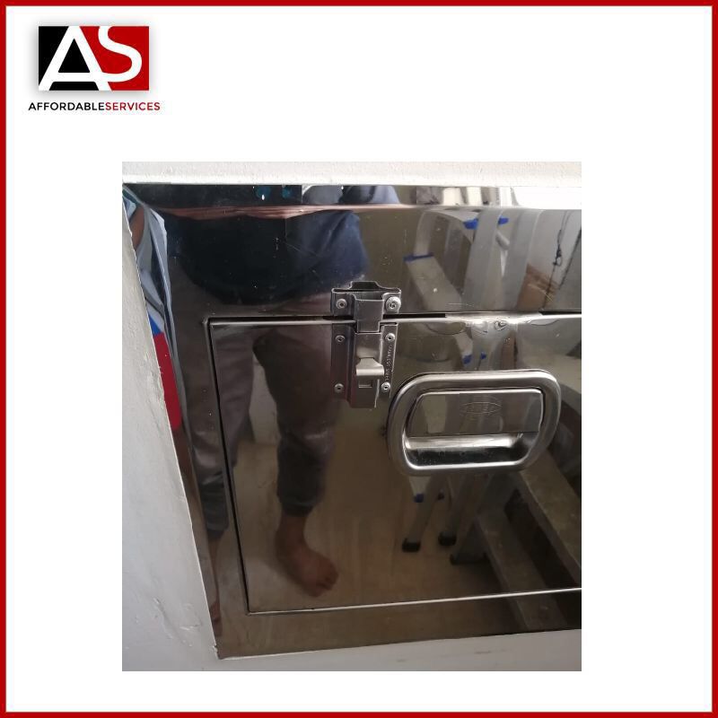 Unlock & Rubbish Chute Latch Installation In Tampines
