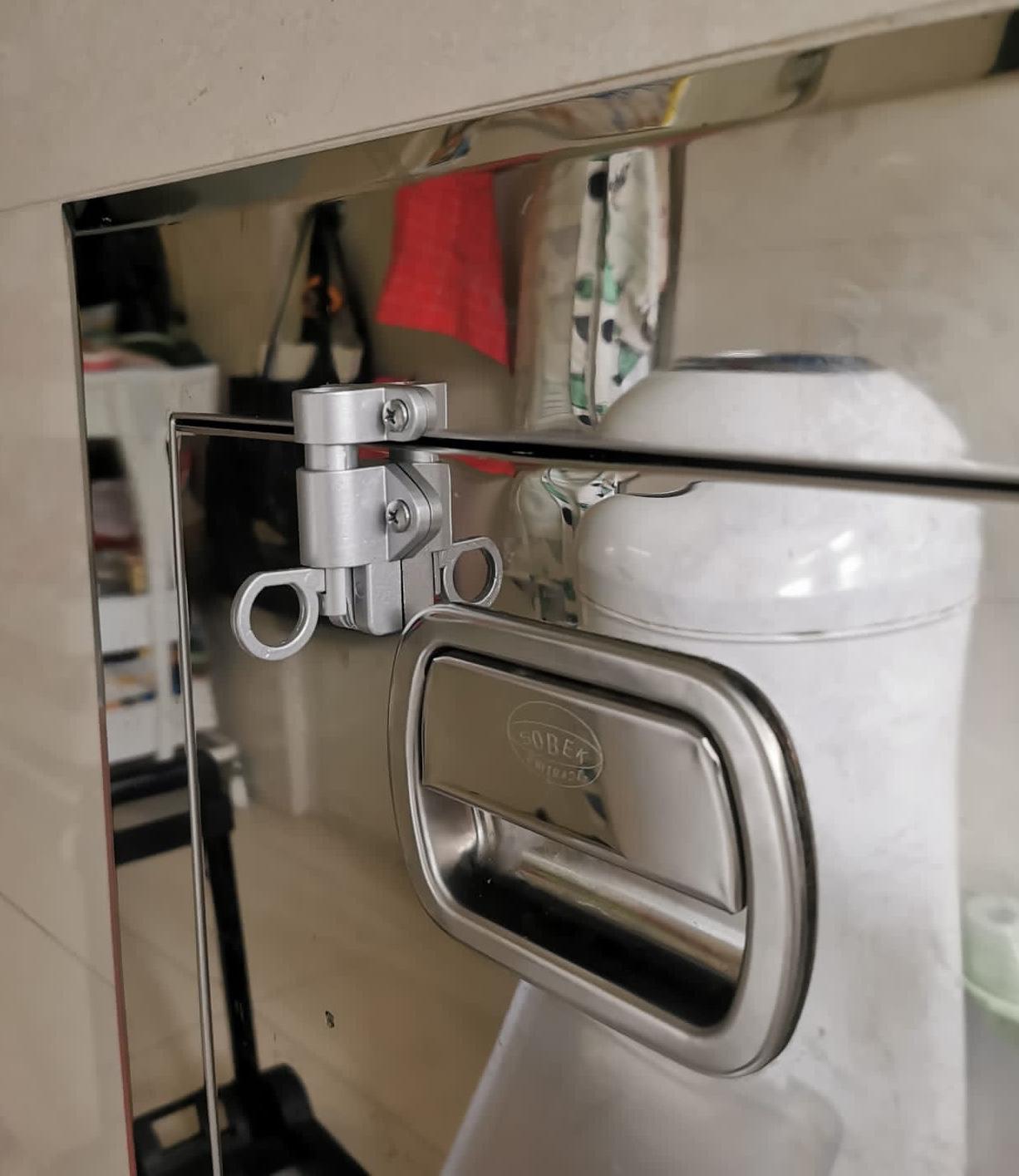 Unlock Door And Install Latch