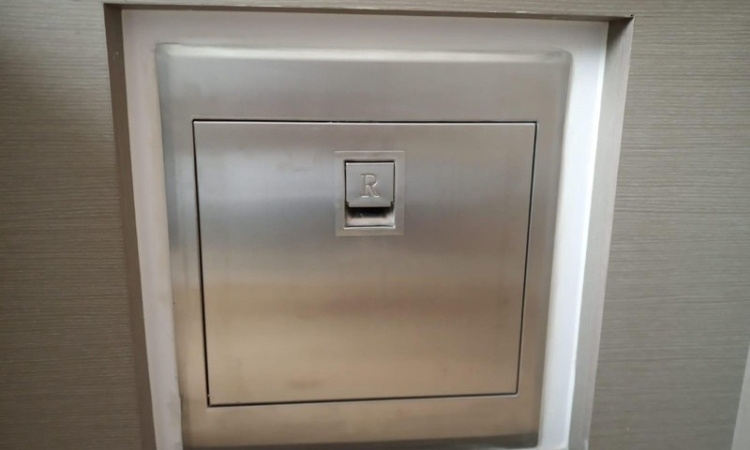 how to replace a rubbish chute