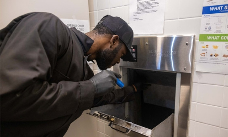types of rubbish chute repairs
