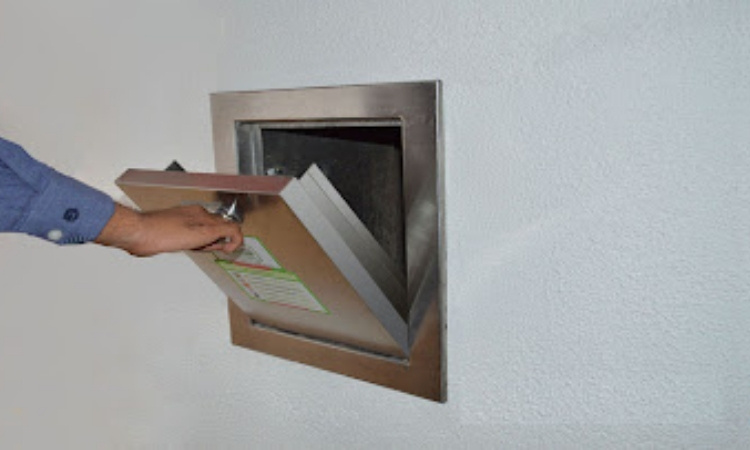how to repair a garbage chute